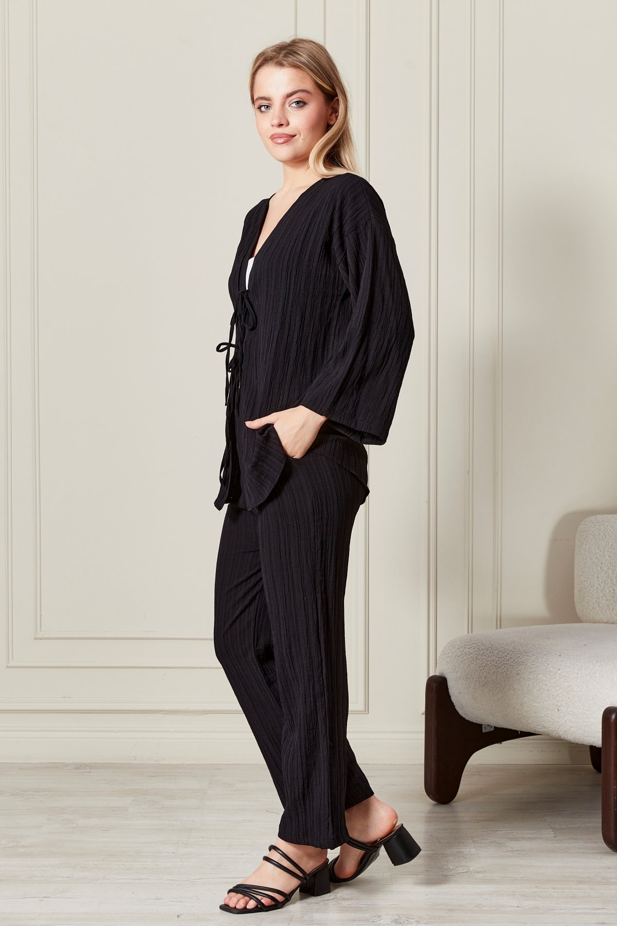 Mine Kimono Pantolon Takım
