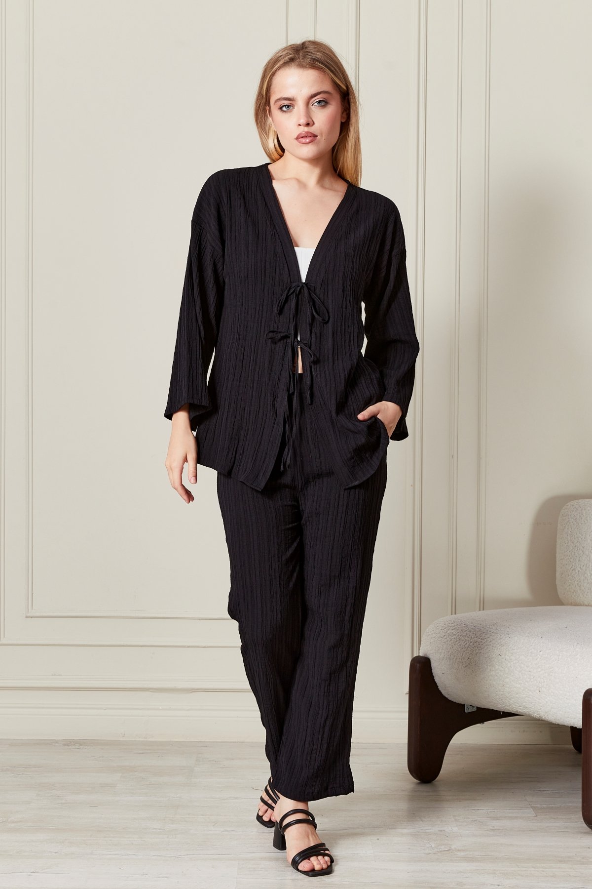 Mine Kimono Pantolon Takım
