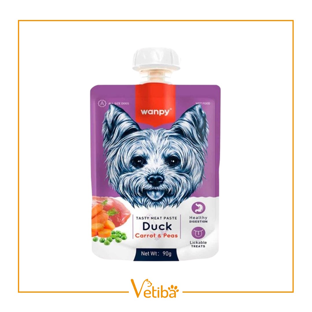 Wanpy Ördekli Köpek Ödül Maması 90 gr - STD