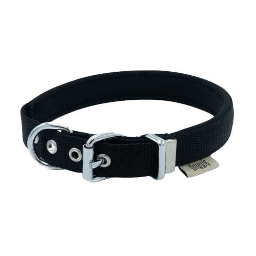 Doggie Konfor Dokuma Boyun Tasması Siyah 2X30-35Cm