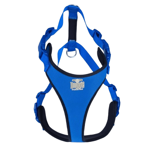 Doggie Havalı Dokuma Göğüs Tasması Royalmavi 2X55-65Cm