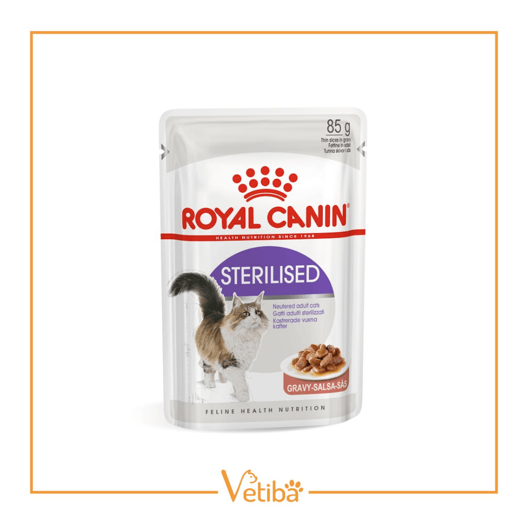 Royal Canin Sterilısed Gravy Kısırlaştırılmış Kedi Yaş Maması 85 gr - STD