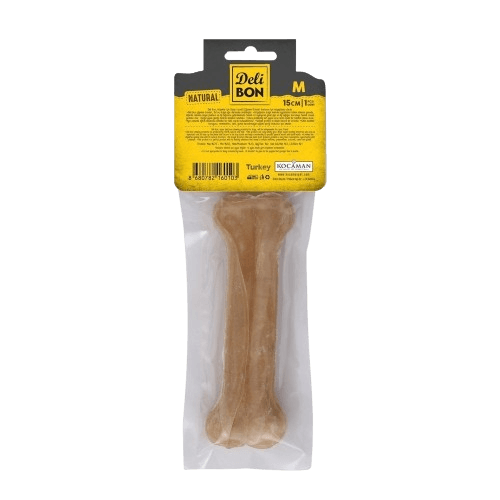 Delibon Deri Pres Kemik 15Cm M Boy 1Li Paket Naturel 15Cmx1Ad.