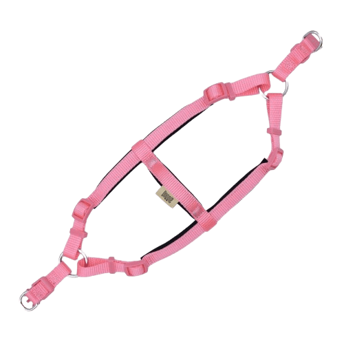 Doggie Konfor Dokuma Ronin Göğüs Tasması Pembe 1,5X40-45Cm
