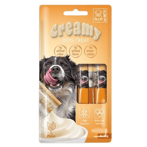 Creamy Tavuklu Köpek Sıvı Ödül Maması 4*15 g - STD