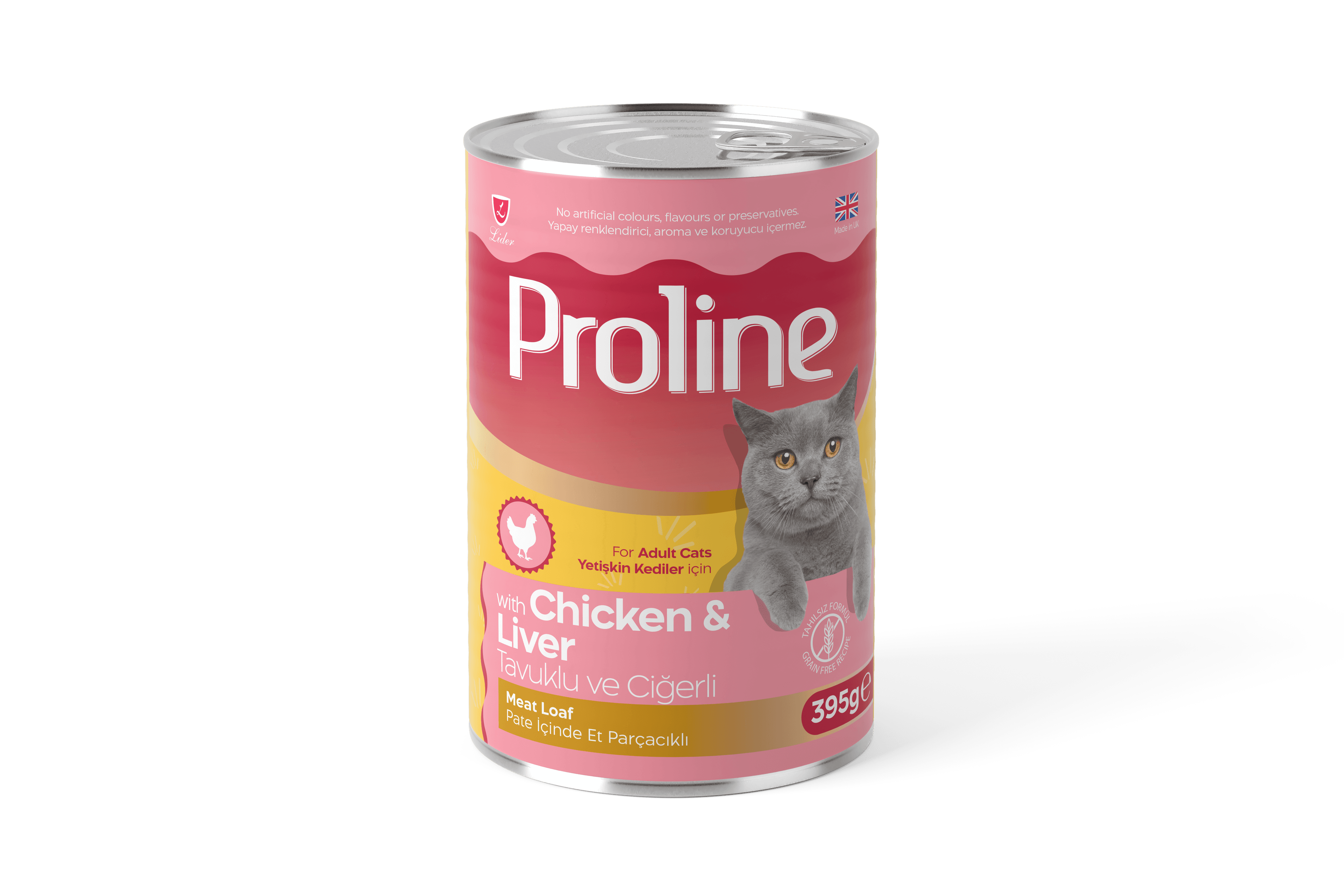 Proline Tavuklu ve Ciğerli Yetişkin Kedi Maması 395 g - STD