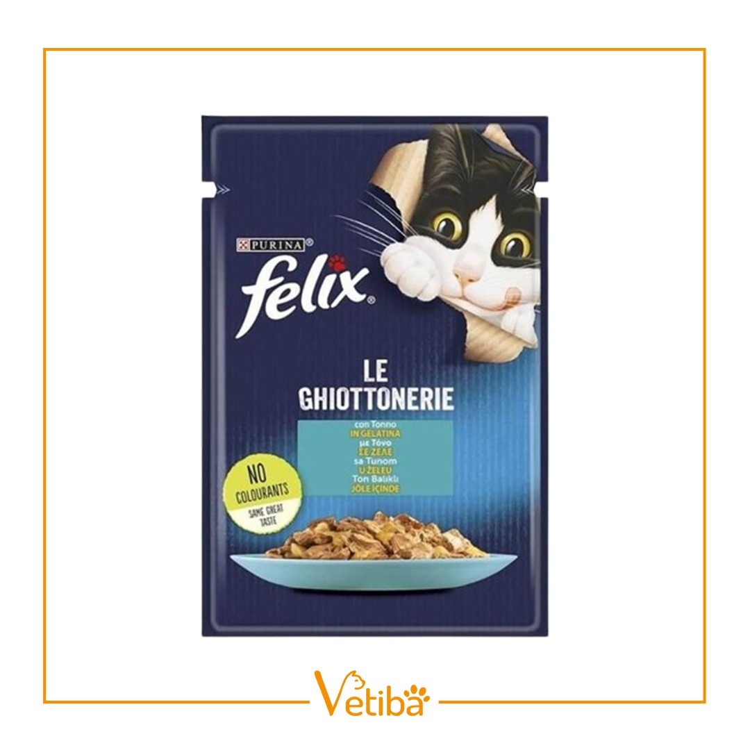 Felix Ton Balıklı Yetişkin Kedi Yaş Maması 85 Gr - STD