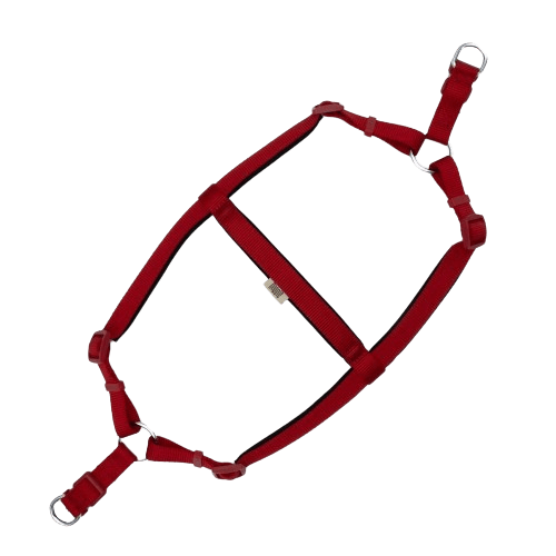 Doggie Konfor Dokuma Ronin Göğüs Tasması Kırmızı 2X55-65Cm
