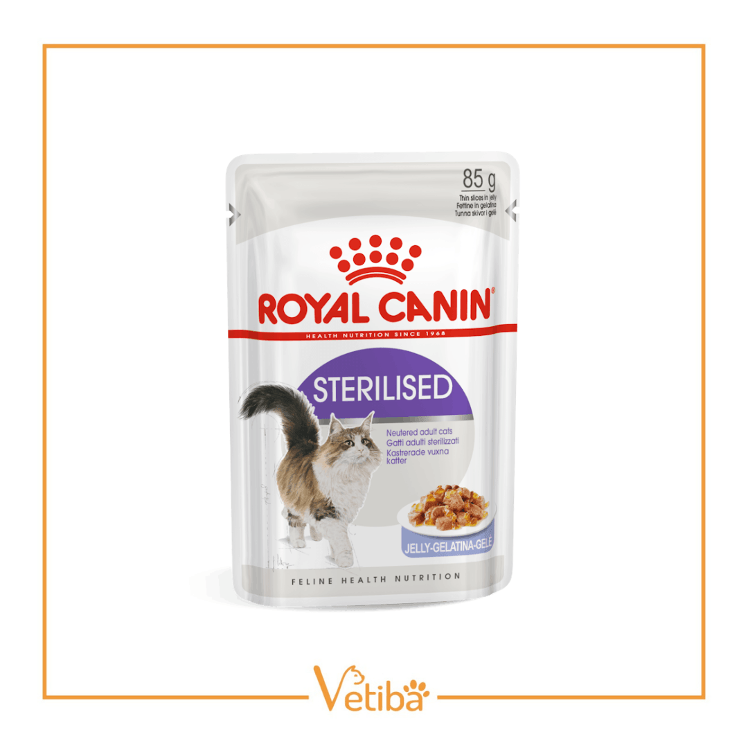 Royal Canin Sterilised Jelly Kısırlaştırılmış Kedi Yaş Maması 85 gr - STD