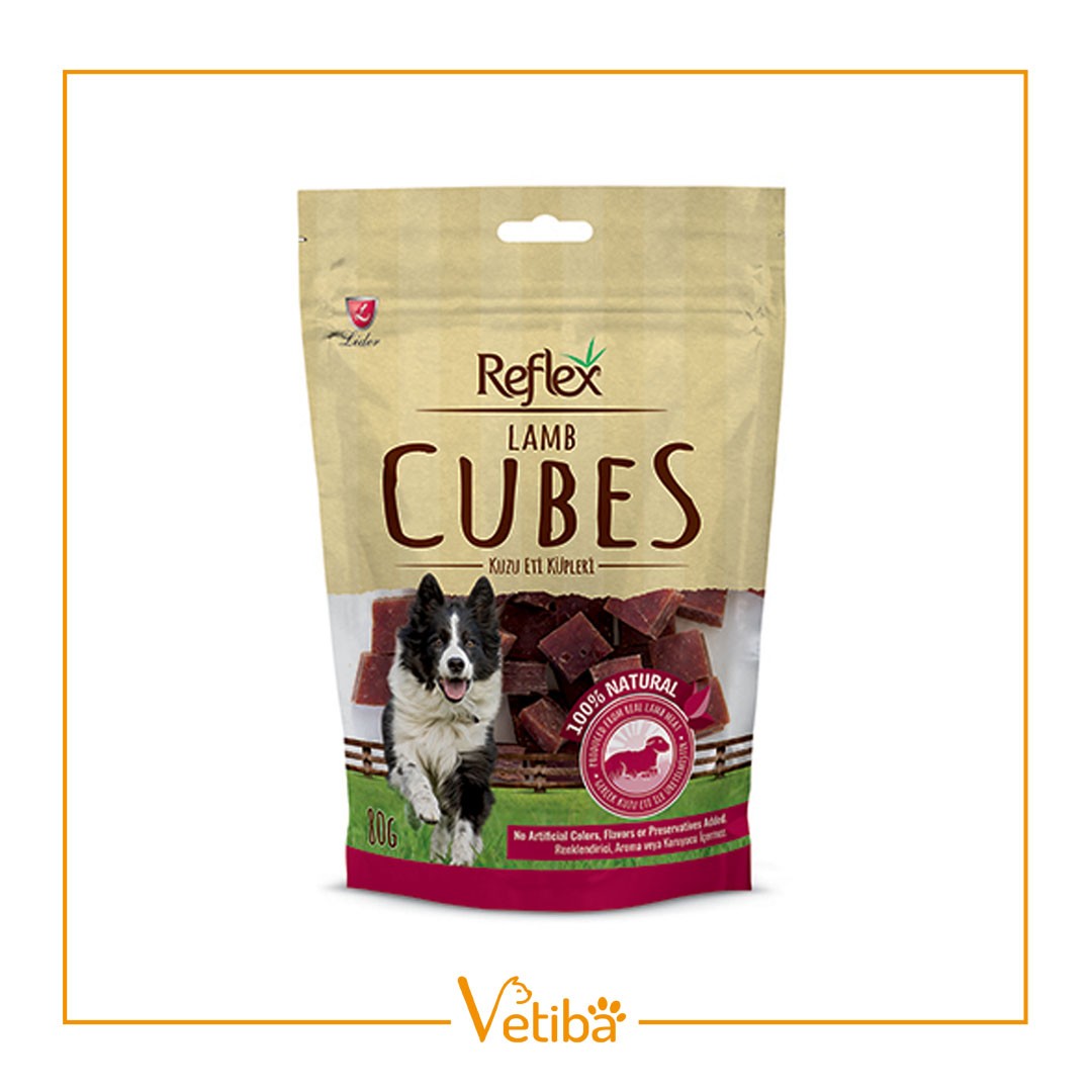 Reflex Kuzu Etli Küp Köpek Ödülü 80 gr - STD