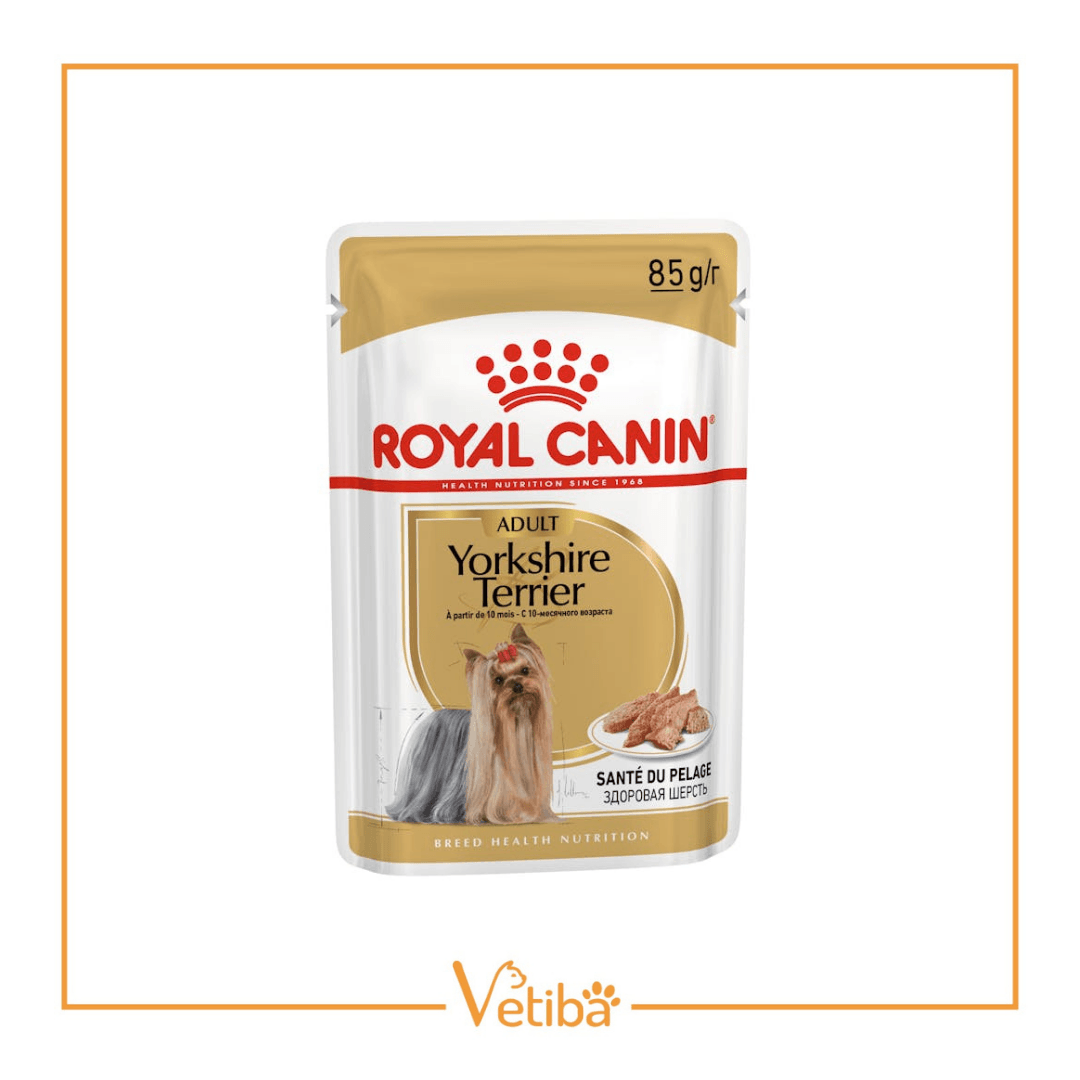 Royal Canin Yorkshire Terrier Yetişkin Köpek Yaş Maması 85 g - STD