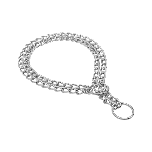 Doggie Boğmalı Duble Zincir Tasma Kromkaplama 2,5X35-45Cm