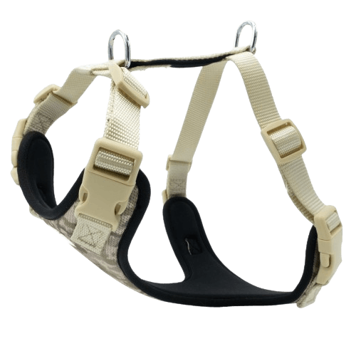 Doggie Havalı Dokuma Göğüs Tasması Kamuflaj 2X45-55Cm - STD