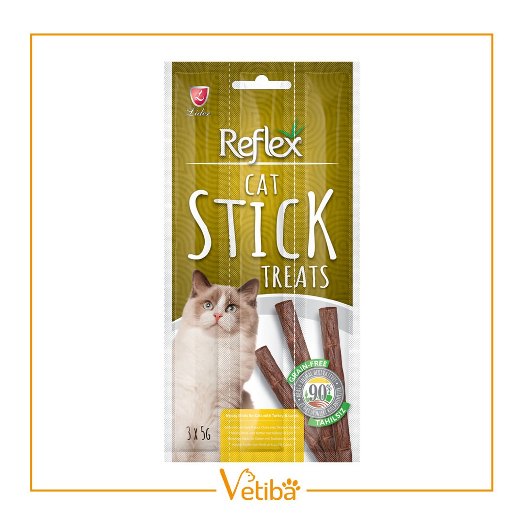 Reflex Plus Meaty Sticks Hindi & Kuzu Ödül Maması 3*5 gr - STD