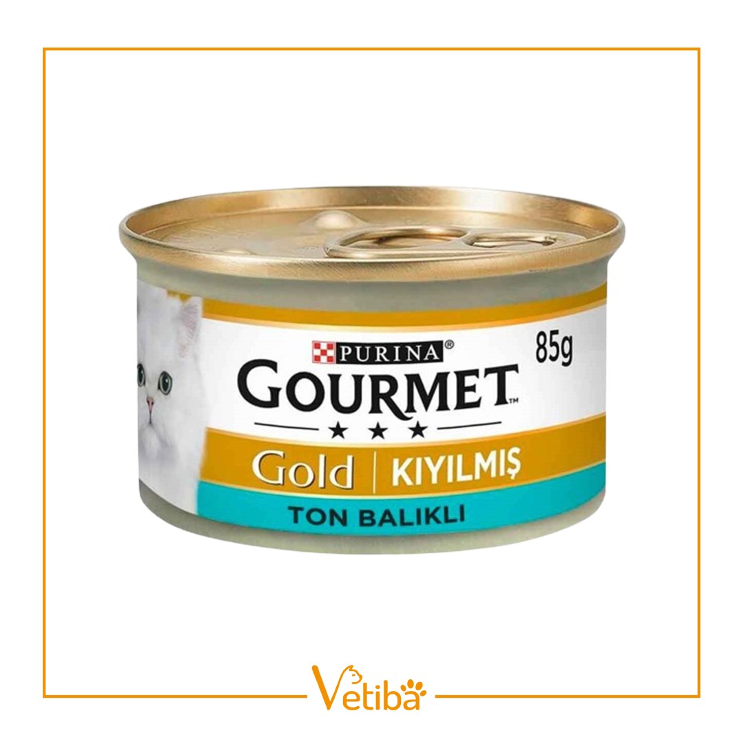 Purina Gourmet Gold Kıyılmış Ton Balığı Kedi Konservesi 85 gr - STD