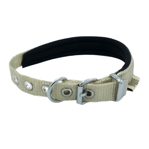 Doggie Konfor Dokuma Boyun Tasması Haki 1,5X20-25Cm - STD