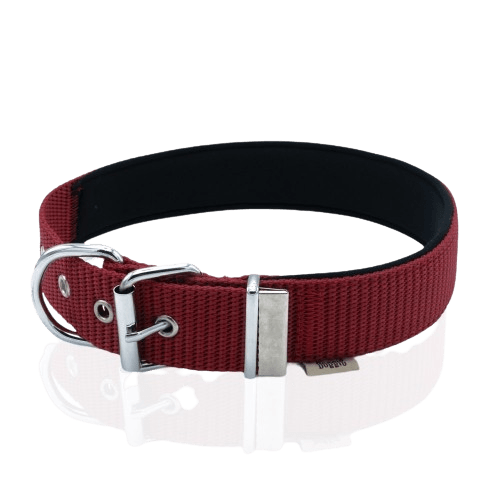 Doggie Konfor Dokuma Boyun Tasması Kırmızı 4X57-65Cm