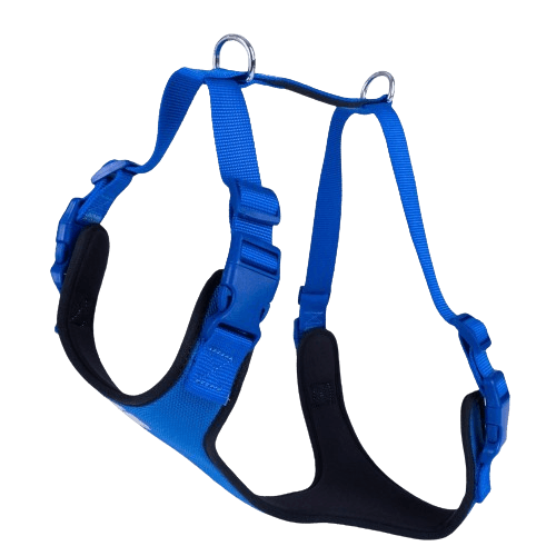 Doggie Havalı Dokuma Göğüs Tasması Royalmavi 2X55-65Cm - STD