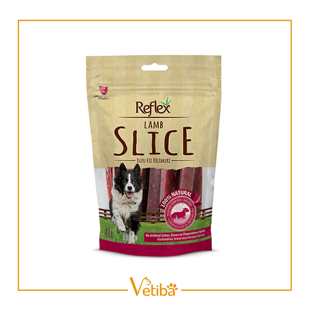 Reflex Kuzu Slice Köpek Ödülü 80 gr - STD