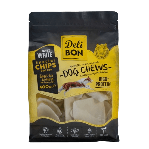 Delibon Deri Cips 400Gr Torba Beyaz Cıpsx400 gr