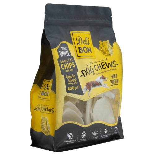 Delibon Deri Cips 400Gr Torba Beyaz Cıpsx400 gr