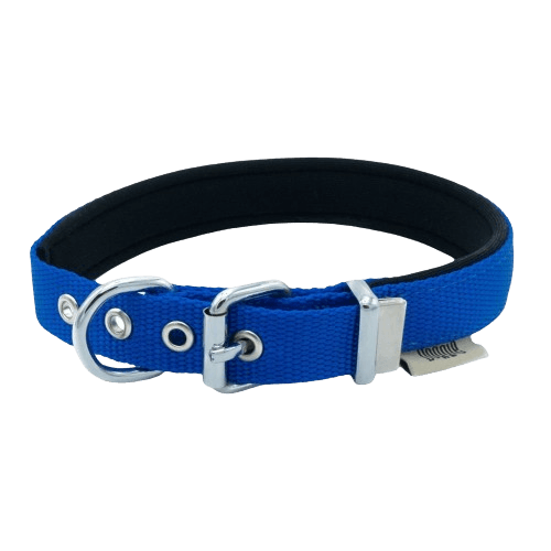 Doggie Konfor Dokuma Boyun Tasması Royalmavi 2X30-35Cm - STD