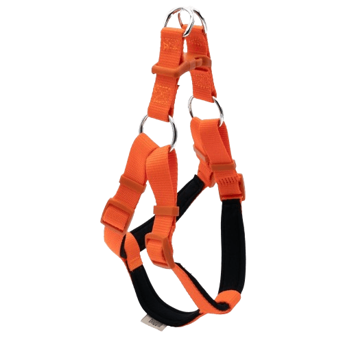 Doggie Konfor Dokuma Ronin Göğüs Tasması Turuncu 2X45-55Cm - STD