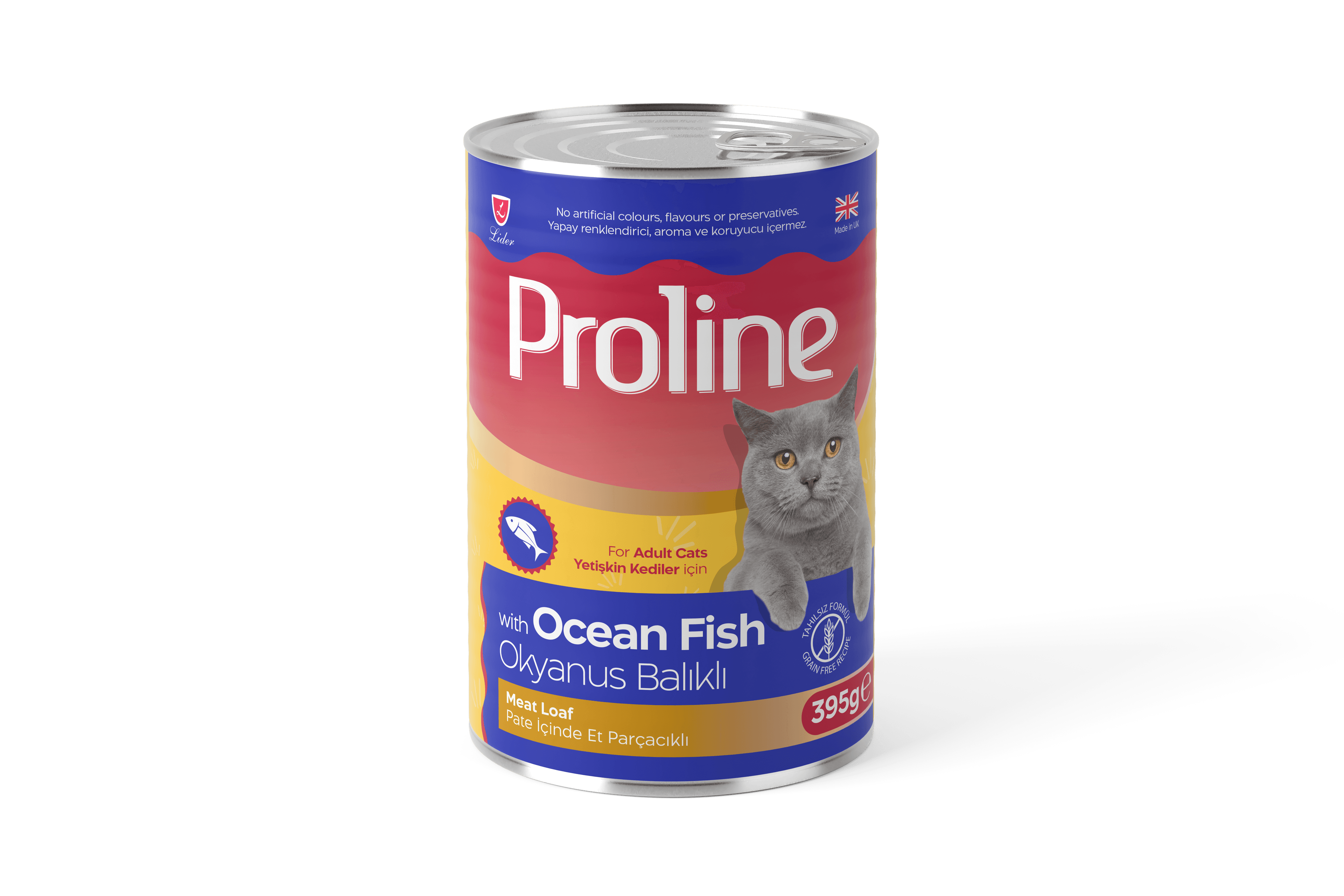 Proline Okyanus Balıklı Yetişkin Kedi Maması 395 g - STD