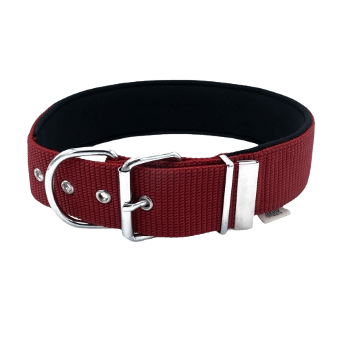 Doggie Konfor Dokuma Boyun Tasması Kırmızı 5X60-70Cm