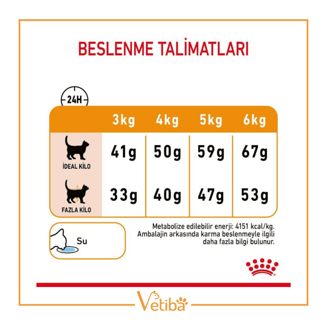 Royal Canin Hair&Skin Care Yetişkin Kedi Maması 2 kg