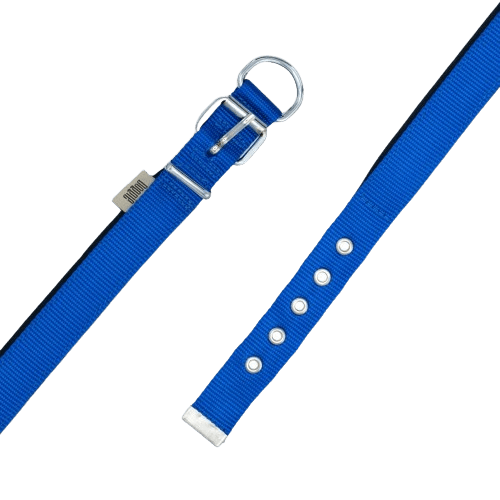 Doggie Konfor Dokuma Boyun Tasması Royalmavi 2,5X37-45Cm
