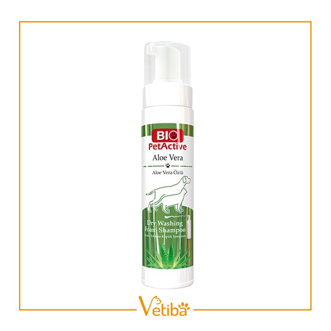 Bio Pet Active Aloe Vera Kedi Köpek Kuru Şampuanı 200 ml - STD