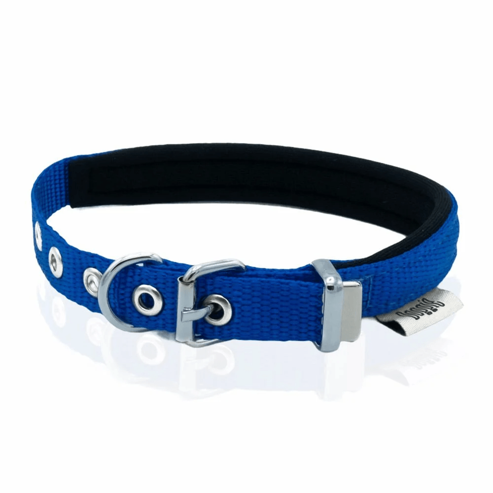 Doggie Konfor Dokuma Boyun Tasması Royalmavi 1,5X20-25Cm - STD