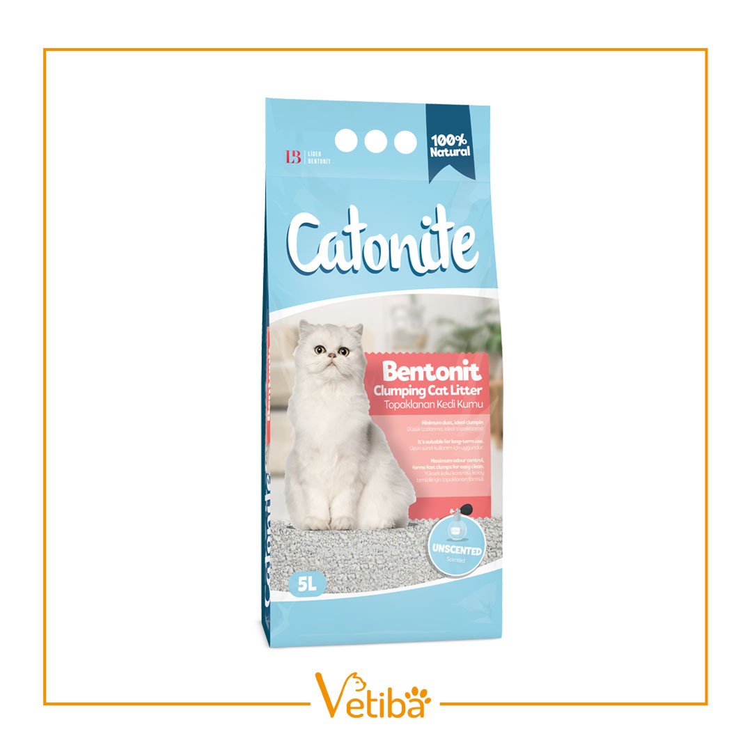 Catonite Bentonit Kokusuz Kedi Kumu 5 L - STD