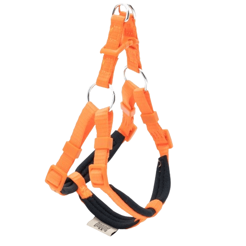 Doggie Konfor Dokuma Ronin Göğüs Tasması Turuncu 1,5X35-40Cm - STD