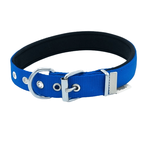 Doggie Konfor Dokuma Boyun Tasması Royalmavi 2,5X37-45Cm - STD