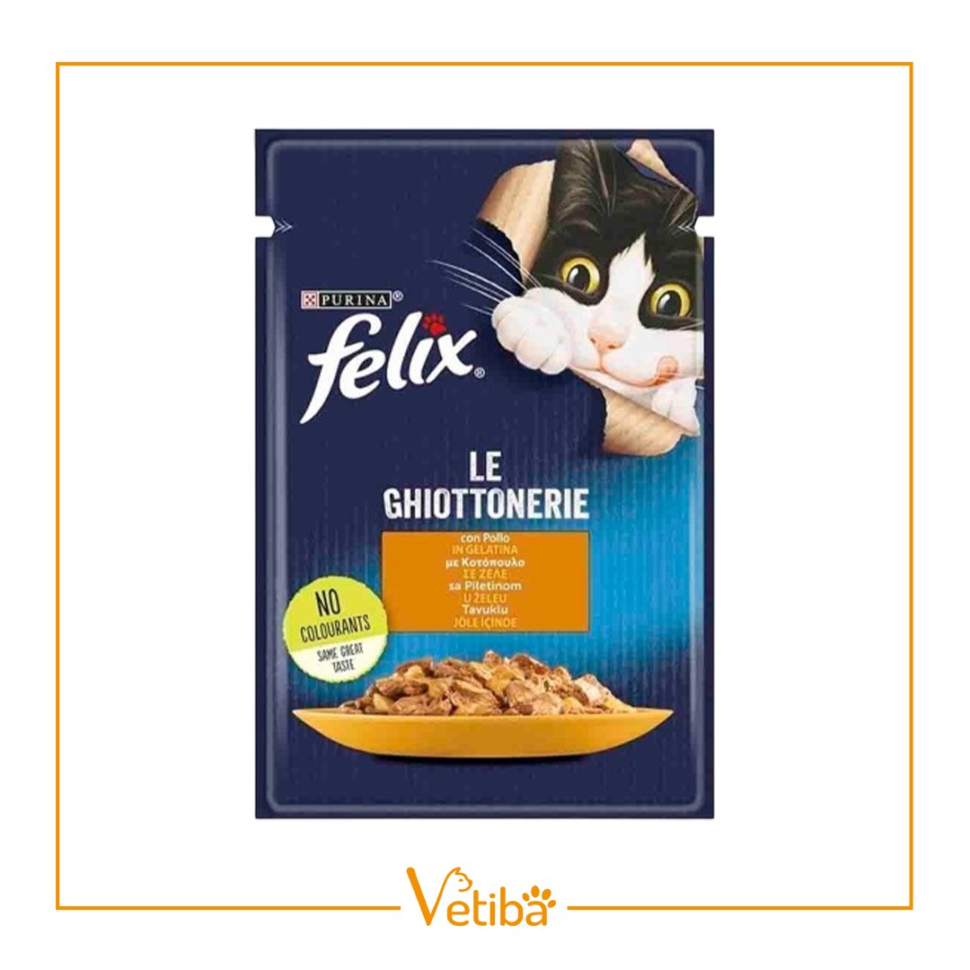 Felix Tavuklu Yetişkin Kedi Yaş Maması 85 Gr - STD