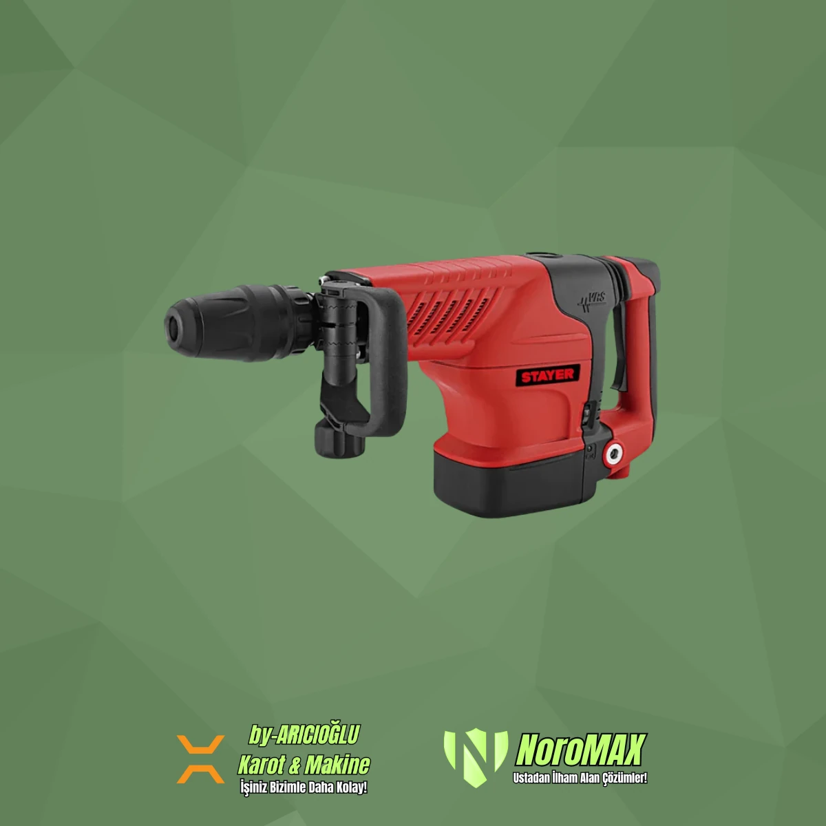 Stayer MD-10K 1500w 10KG 25J SDS Max Kırıcı Hilti