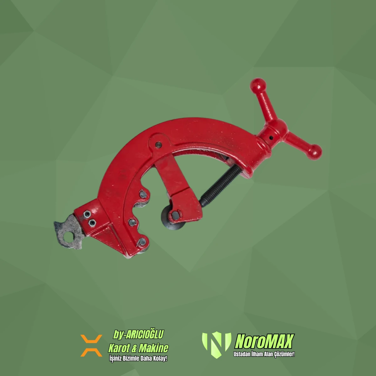 Noromax 3'' Tezgah Pafta Kesme Kolu ( Kesme Kafası )