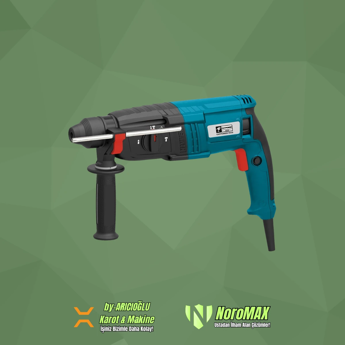 Catpower 5930 Kırıcı Delici Matkap 3.0 KG CAT5930