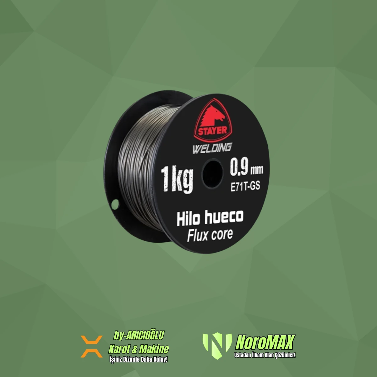 Stayer STY-2798 Gazaltı Kaynak Teli 1 Kg 0.9 Mm