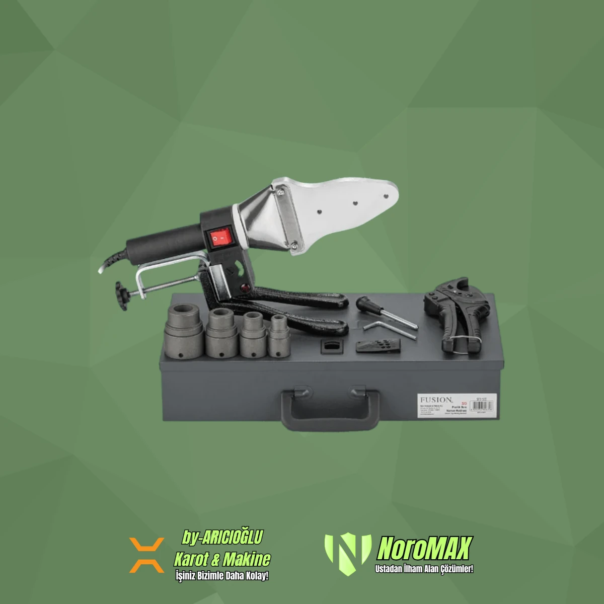 Fusion SF-3 Profesyonel Boru Kaynak Makinası