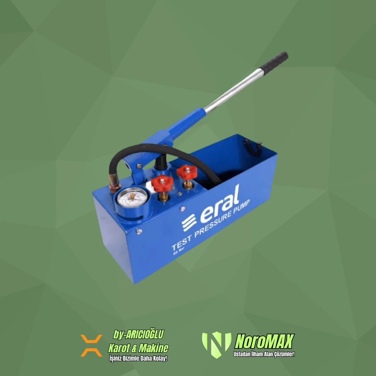 Eral ER-60 60 Bar Manuel Test Pompası