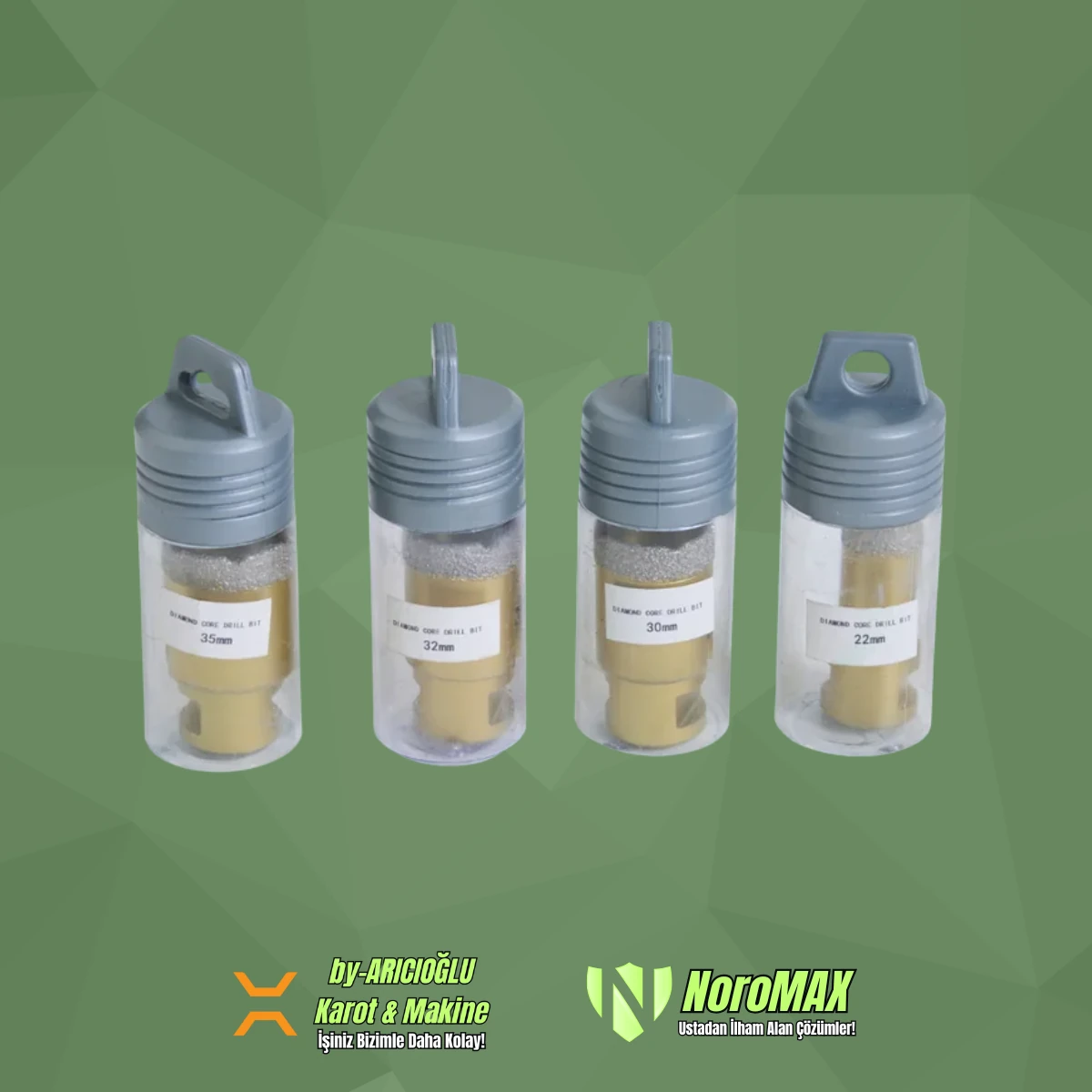 Noromax 32mm Premium Granit ve Mermer Delme Panç