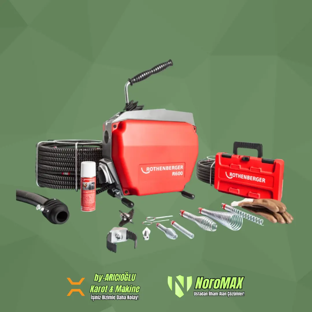 Rothenberger R600 Profesyonel 690 W Kanal Açma Makinesi | 690W | by ...