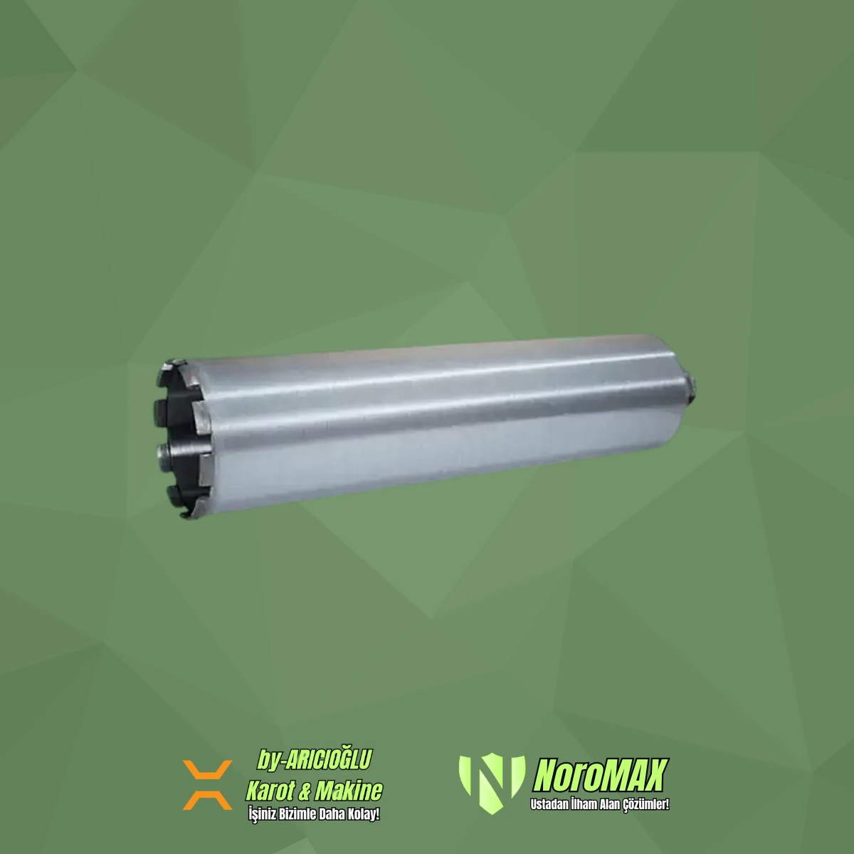 Noromax 100mm Karot Borusu Pro Seri