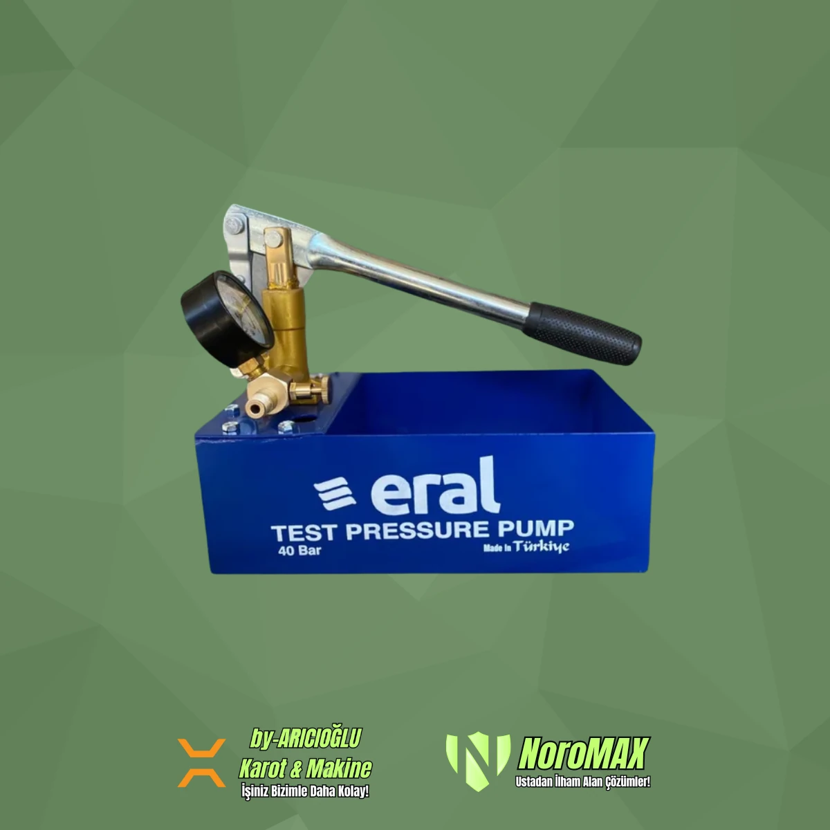 Eral ER-40 40 Bar Manuel Test Pompası