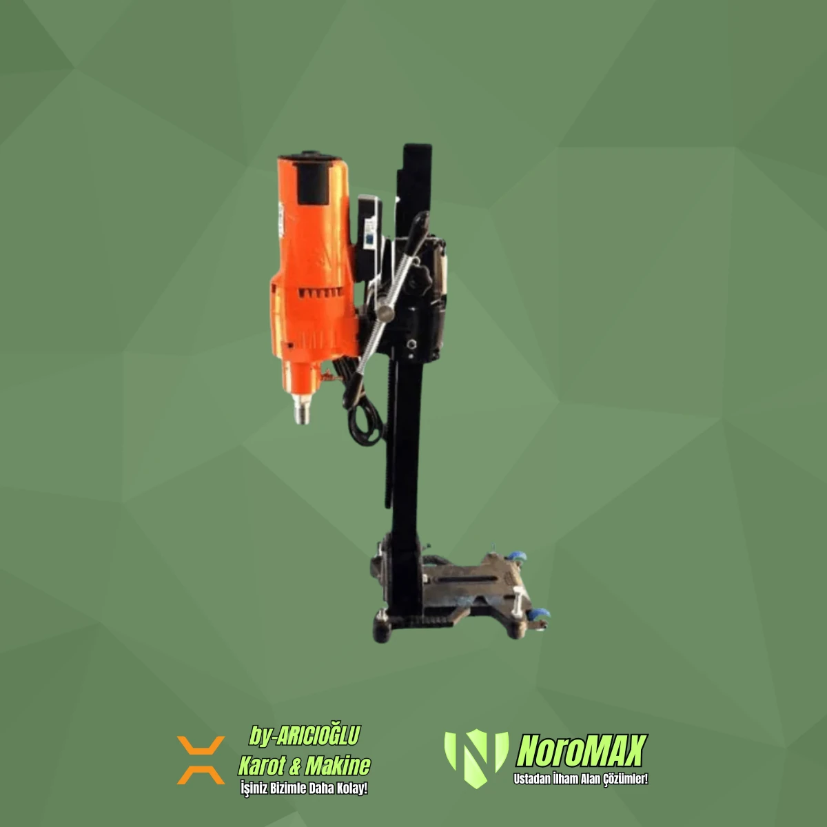 Catpower 9317 Karot Makinası 3960W Açılı Sehpa