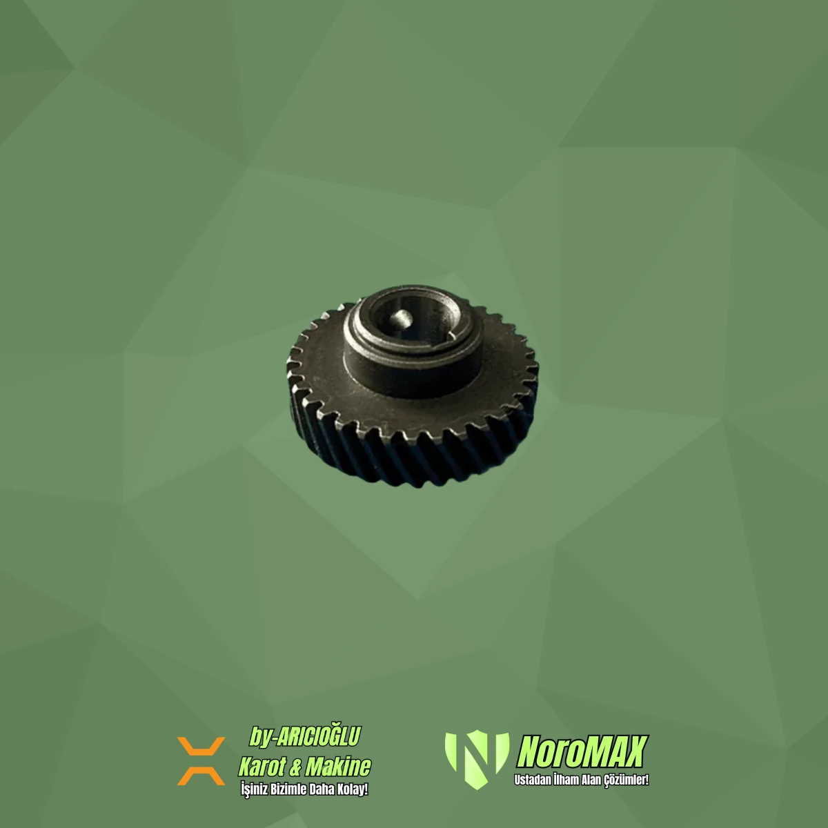 Çelikkal HN-300 Karot Makinası Rotor Mili Karşı Dişli