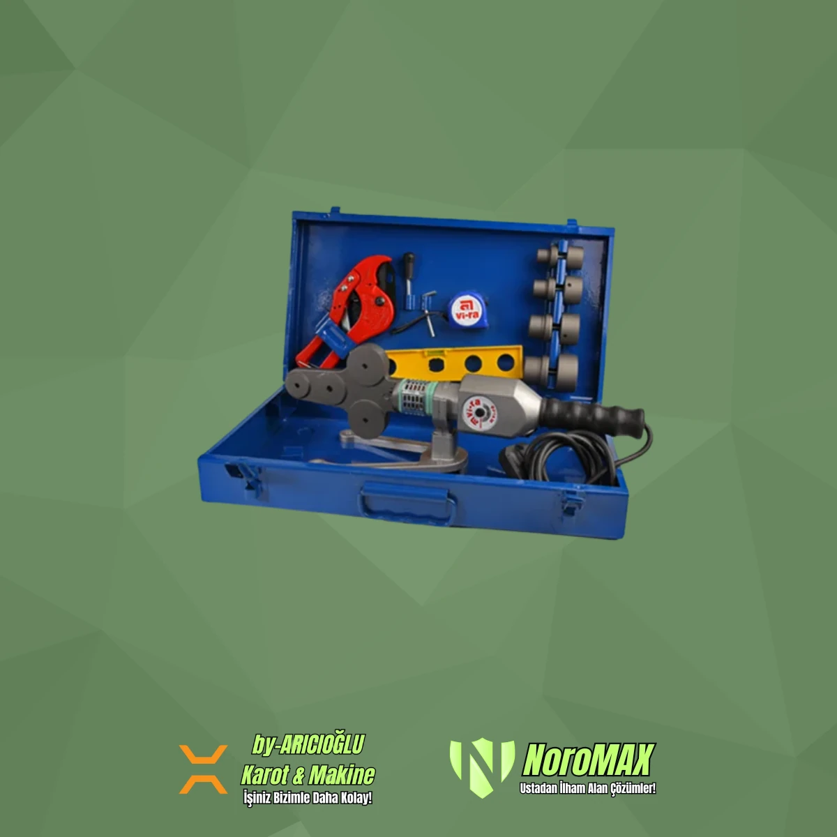 Vİ-RA F-2010 Profesyonel Boru Kaynak Makinası Set